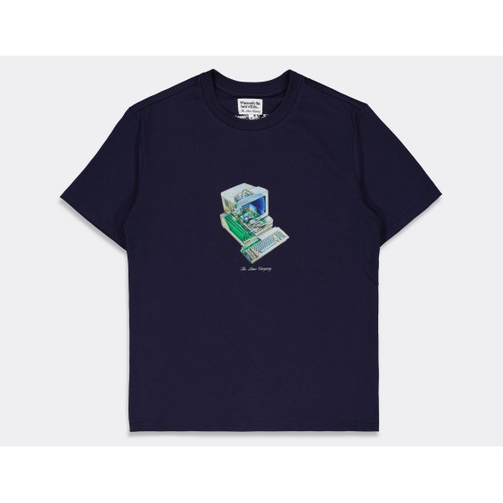 The Loose Company Computer T-Shirt Navy