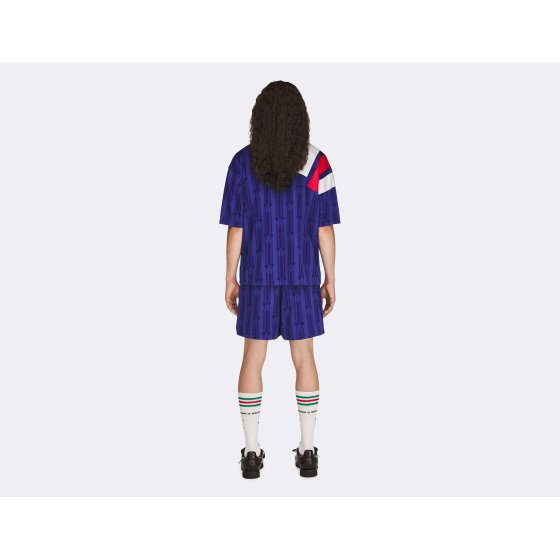 adidas Brain Dead Disney Football Jersey Victory Blue