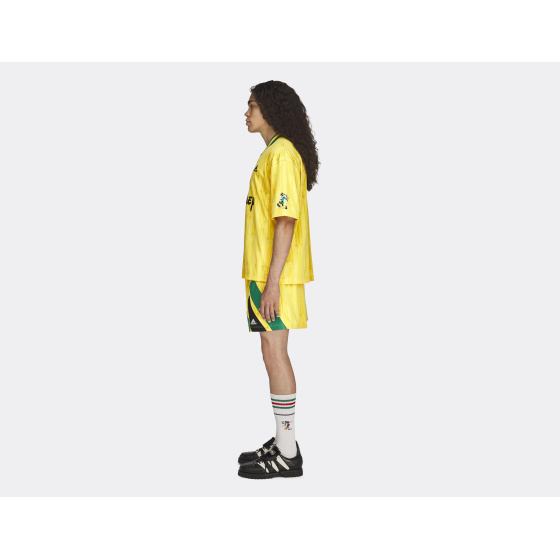 adidas Brain Dead Disney Football Jersey Bold Gold