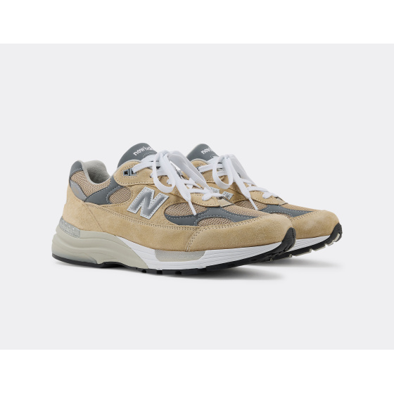 New Balance 992 Tan Grey Made in USA
