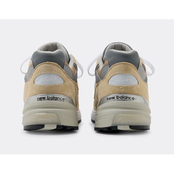 New Balance 992 Tan Grey Made in USA