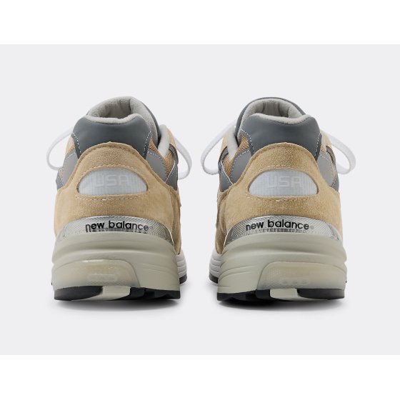 New Balance 992 Tan Grey Made in USA