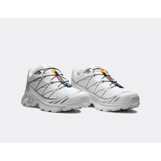 Salomon XT-6 Gore-Tex White Silver