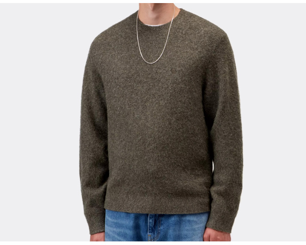 Carhartt WIP Curtis Sweater Tangled Shungite