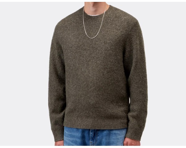 Carhartt WIP Curtis Sweater Tangled Shungite