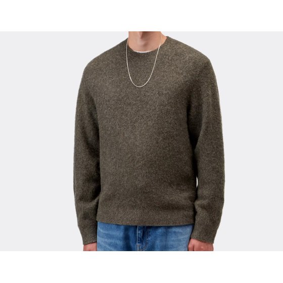 Carhartt WIP Curtis Sweater Tangled Shungite