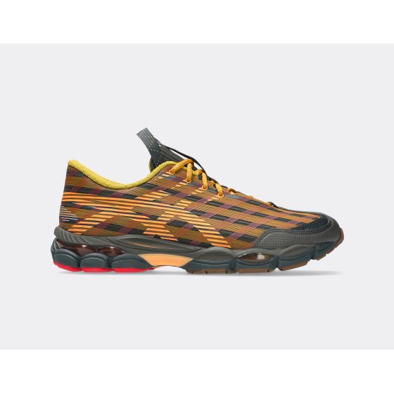 Asics US8-S Gel-SJ33 Black Coffee Orange Lily