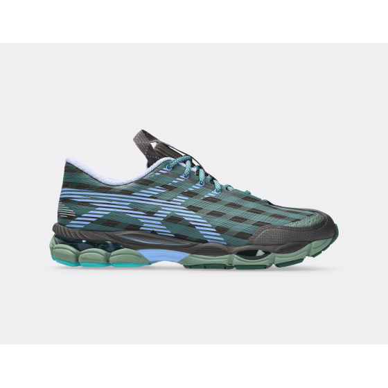 Asics US8-S Gel-SJ33 Roasted Coffee Periwinkle Blue