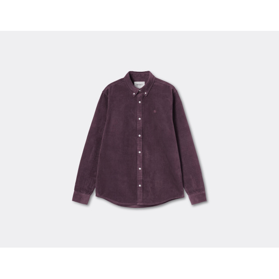 Carhartt WIP Madison Cord Shirt Cozy Purple