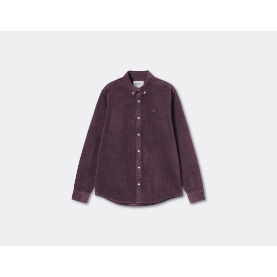 Carhartt WIP Madison Cord Shirt Cozy Purple