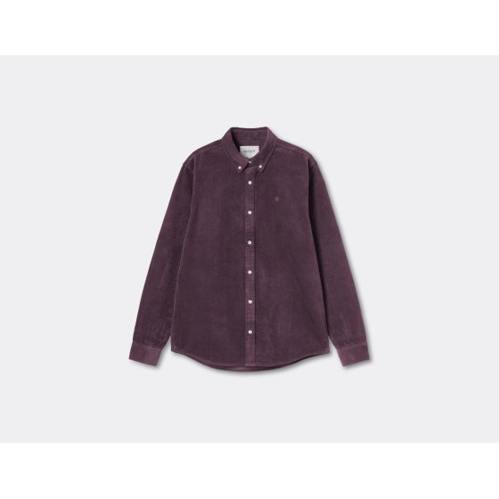 Carhartt WIP Madison Cord Shirt Cozy Purple