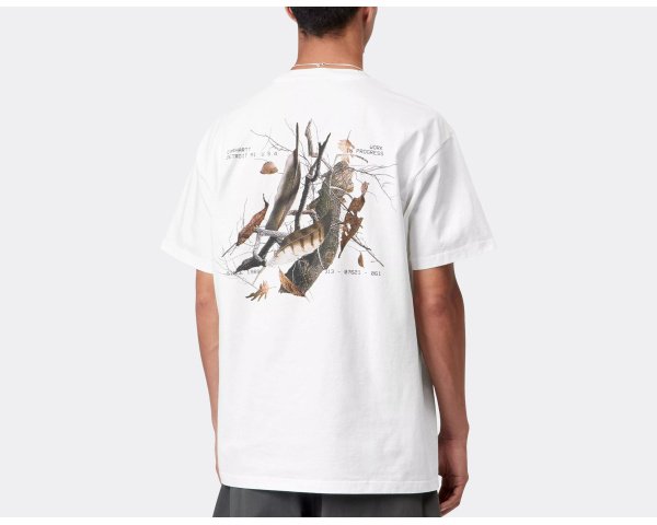 Carhartt WIP Feather Progress T-Shirt White