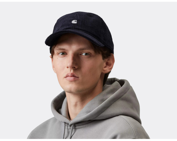 Carhartt WIP Harlem Cap Dark Navy White