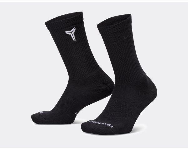 Nike Everyday Elevated Kobe Crew Socks 3p Black