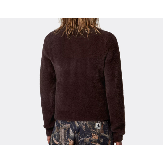 Carhartt WIP W LS Maine Polo Sweater Palisander