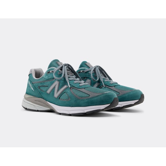 New Balance 990 V4 Vintage Teal Made in USA
