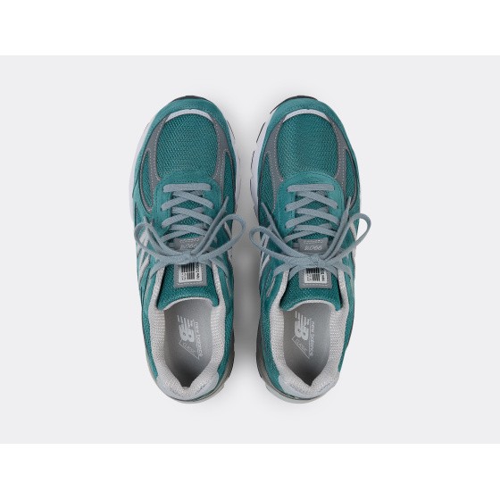 New Balance 990 V4 Vintage Teal Made in USA