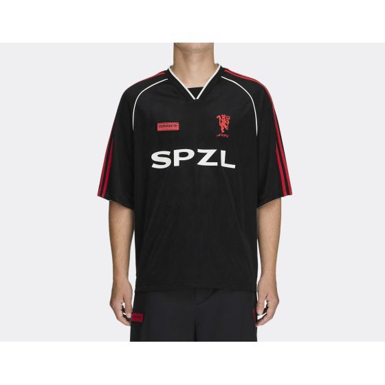 adidas Manchester United SPZL FC T-Shirt Black