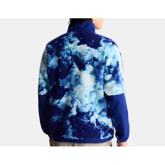 The North Face Yumiori Off Peak Printed Fleece Jacket Bold Blue