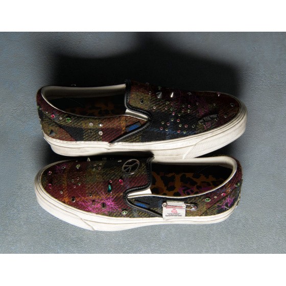 Vans LX Classic Slip-On 98 Harris Tweed Red