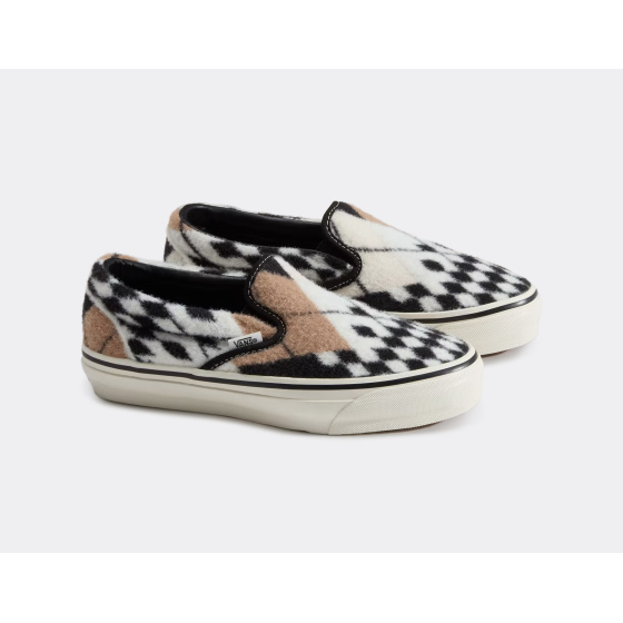 Vans LX Classic Slip-On 98 Pringle Black Marshmallow