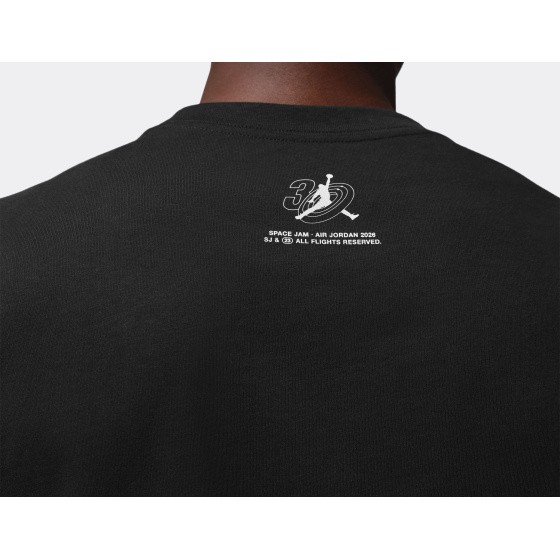 Jordan Brooklyn Space Jam Wings T-Shirt Black