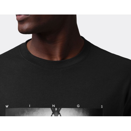 Jordan Brooklyn Space Jam Wings T-Shirt Black