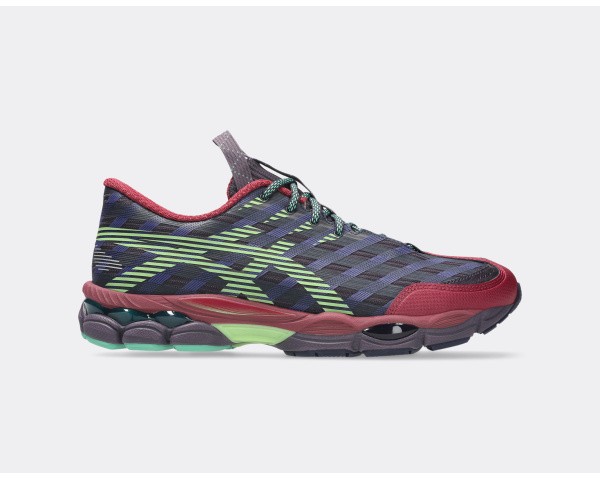 Asics US8-S Gel-SJ33 Deep Plum Fresh Grass
