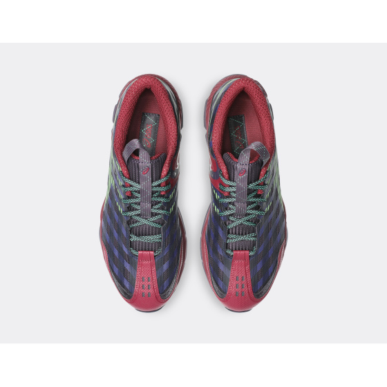 Asics US8-S Gel-SJ33 Deep Plum Fresh Grass
