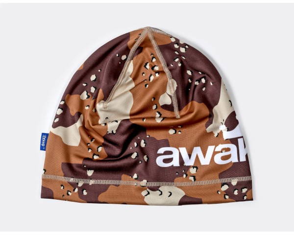 Awake NY Camo Crown Logo Skully Brown
