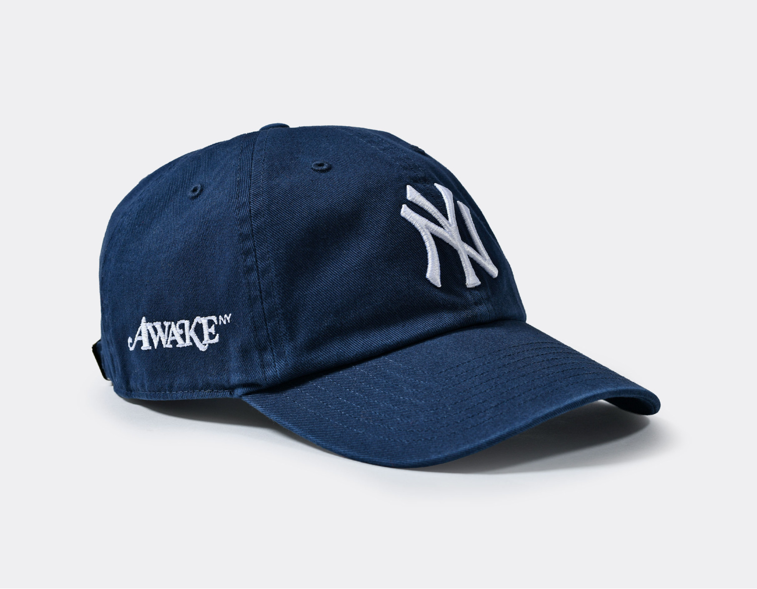 Awake NY 47 Brand Cleanup Hat Navy AWK-FW25-HT006