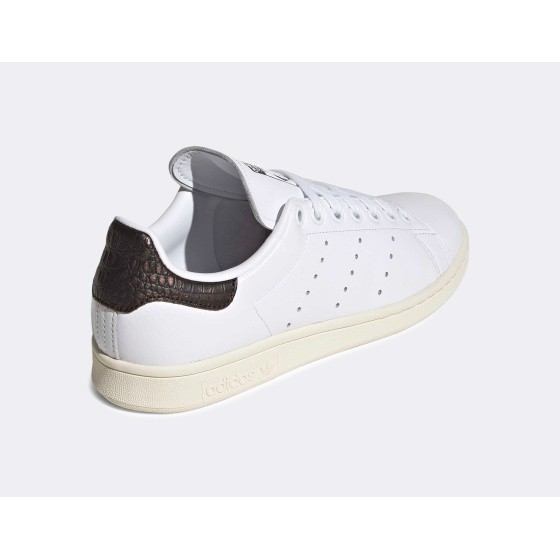 adidas W Stan Smith Croc Skin Cloud White Aurora Coffee