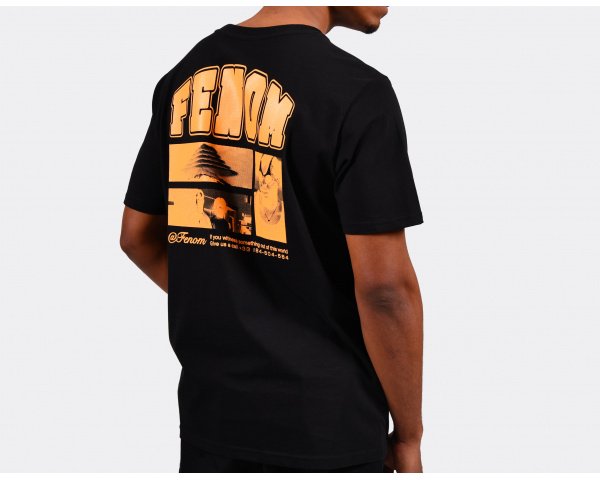 Fenom Give Us A Call T-Shirt - Black