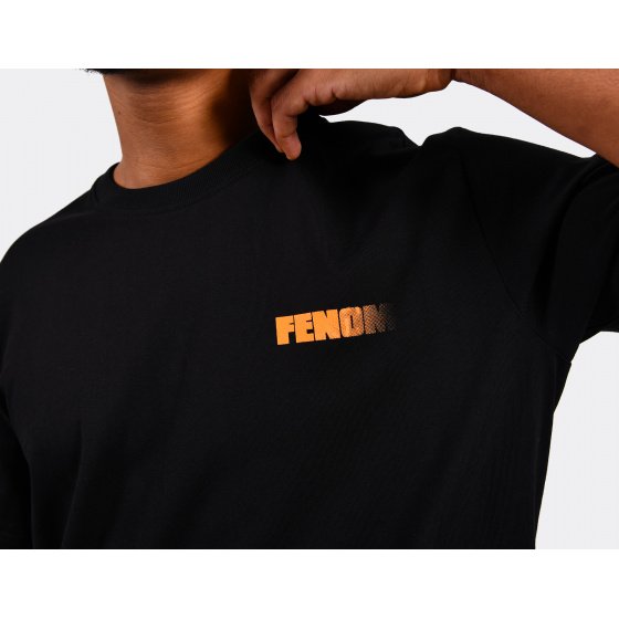 Fenom Tri-Logo T-Shirt - Black