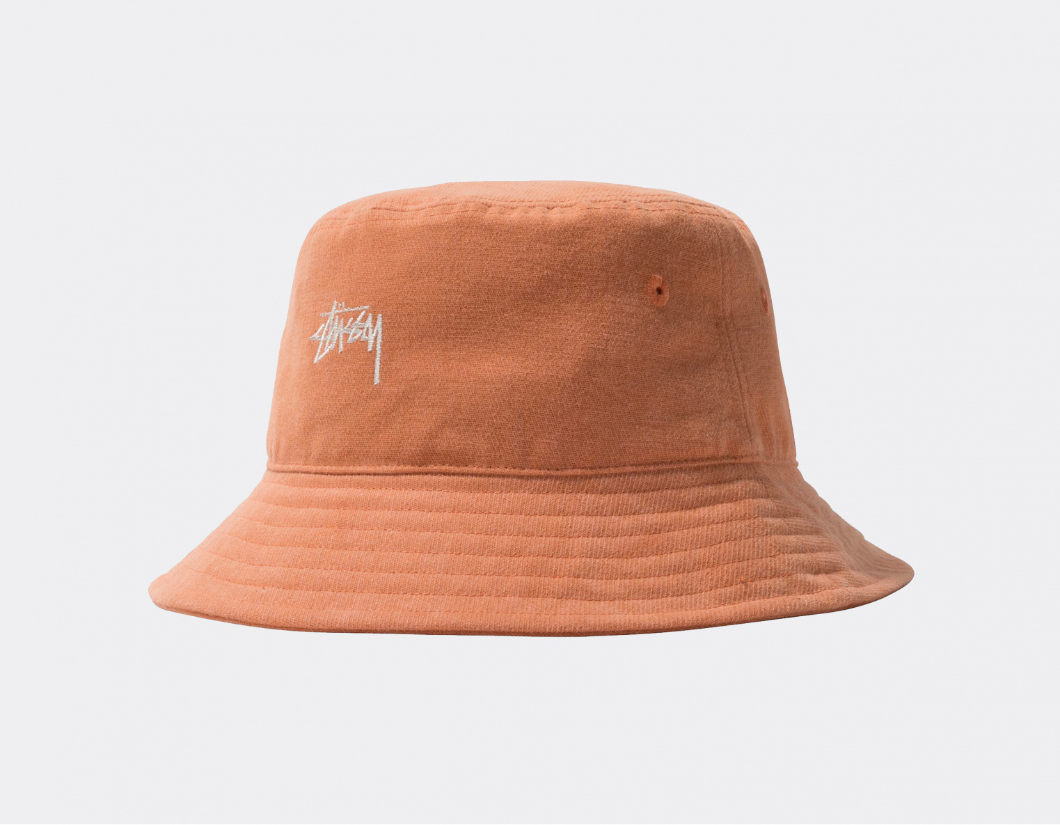 Stussy Stock Bucket Hat Tangerine 1321050