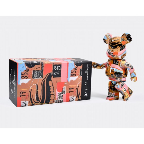 Medicom Toy Bearbrick 1000% - Warhol x Basquiat V2