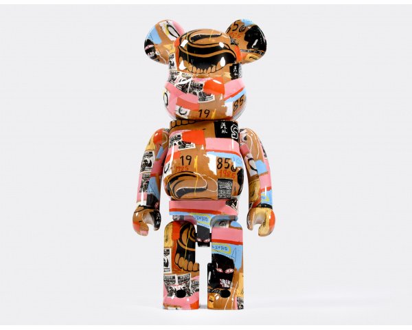 Medicom Toy Bearbrick 1000% - Warhol x Basquiat V2