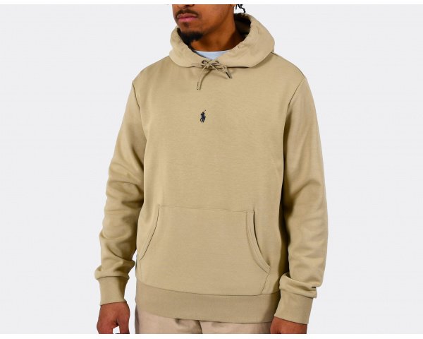 Polo Ralph Lauren Double Knit Hoodie Classic Khaki