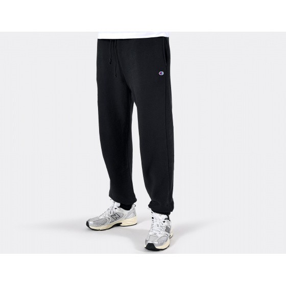 Champion Elasticated Cuffs Archive Jogger Black