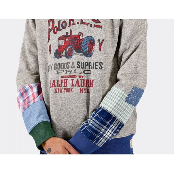 Polo Ralph Lauren Vintage Fleece Hoodie Loft Heather
