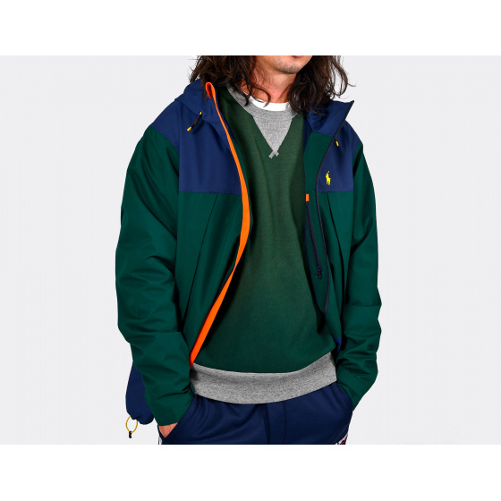 Polo Ralph Lauren Water Resistant Hooded Jacket Hunt Club Green