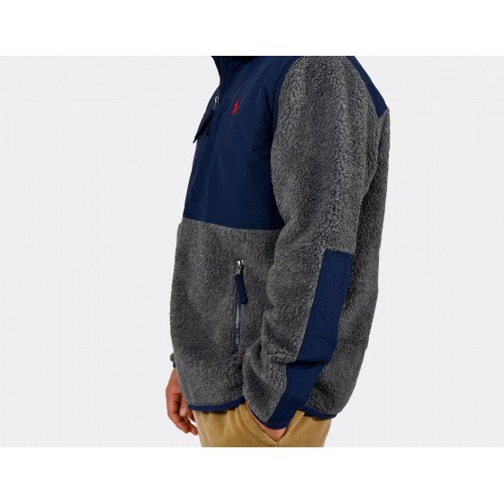 Polo Ralph Lauren Long Sleeve Full Zip Barclay Heather