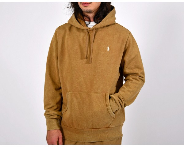 Polo Ralph Lauren Loopback Fleece Hoodie Rustic Tan