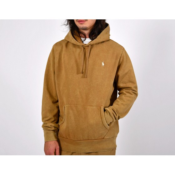 Polo Ralph Lauren Loopback Fleece Hoodie Rustic Tan