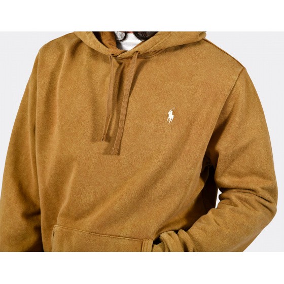 Polo Ralph Lauren Loopback Fleece Hoodie Rustic Tan
