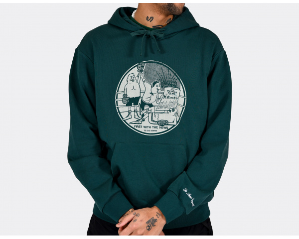 The Loose Company First With The News Hoodie