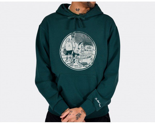 The Loose Company First With The News Hoodie