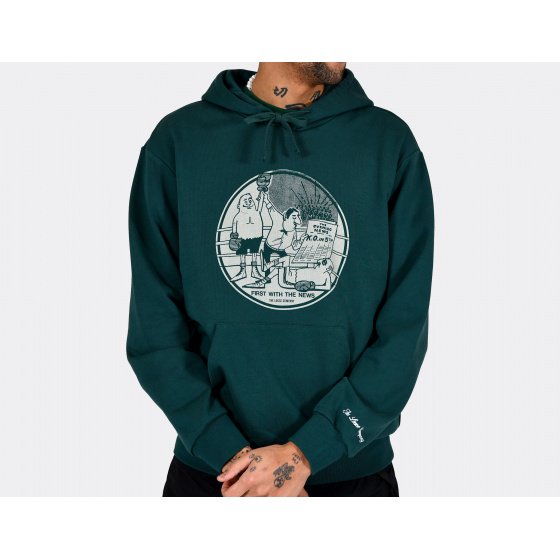 The Loose Company First With The News Hoodie