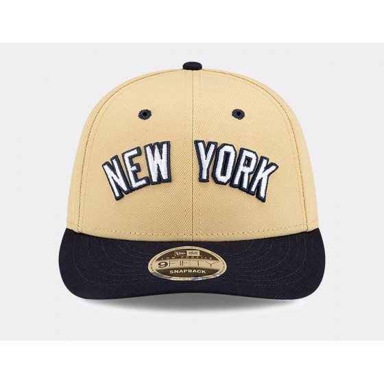 New Era Felt MLB Low Profile 9FIFTY New York Yankees Vegas Gold