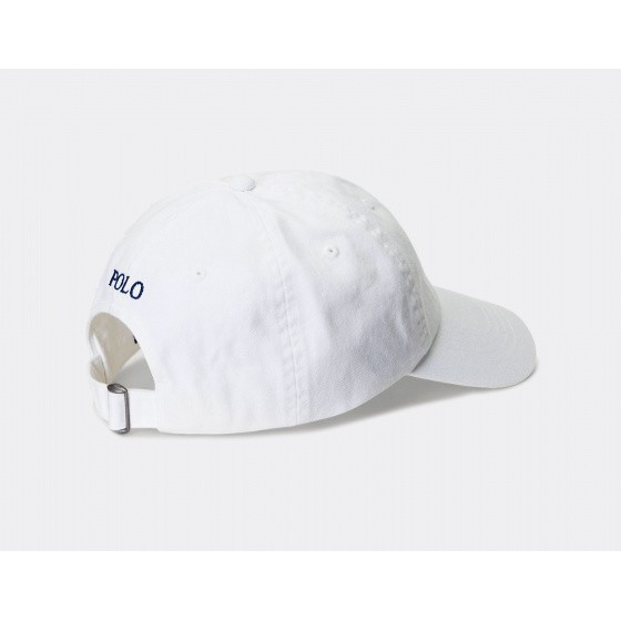 Polo Ralph Lauren Sport Cap White Navy